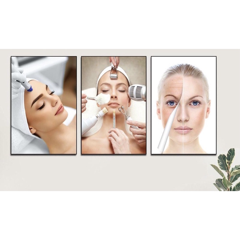 BỘ 3 BỨC TRANH FOMEX TREO TƯỜNG TRANG TRÍ SPA