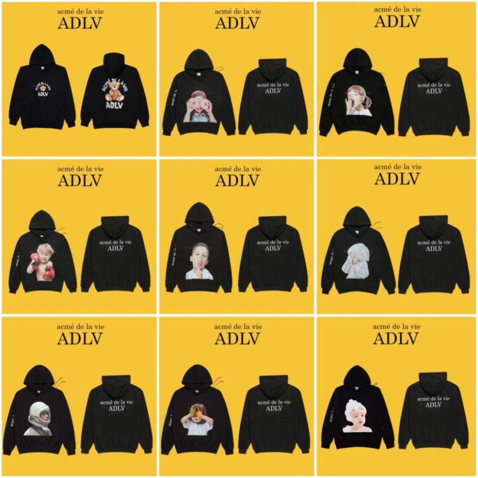 💥 Áo Hoodie ADLV - Acmé de la vie Donut 5 Hàng Cao Cấp Vải Nỉ Bông Cotton 100%  💥