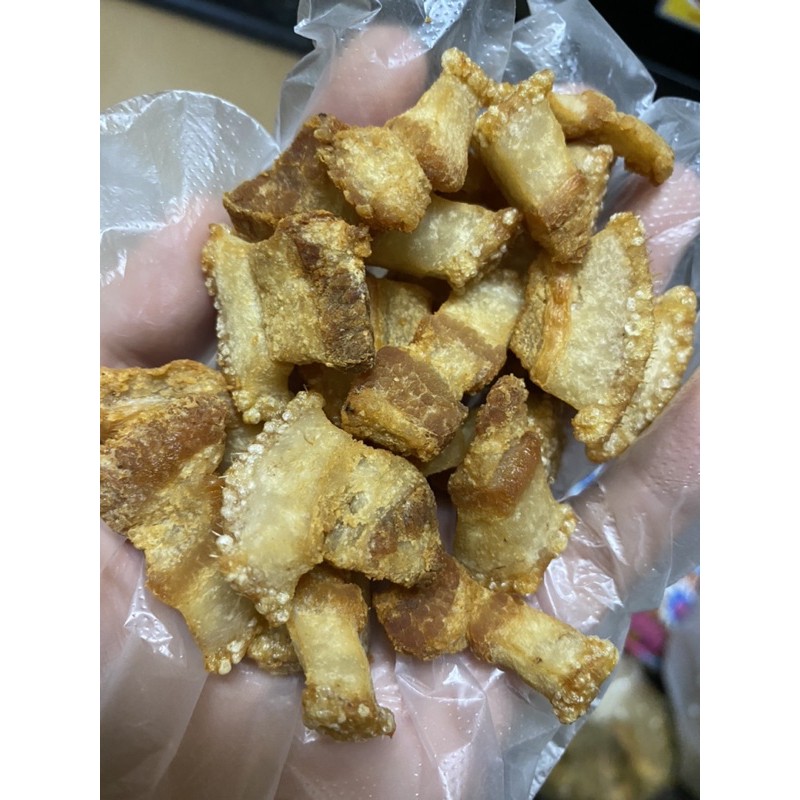 Sỉ 1kg Tóp mỡ ba chỉ da giòn, thơm ngon nhà làm