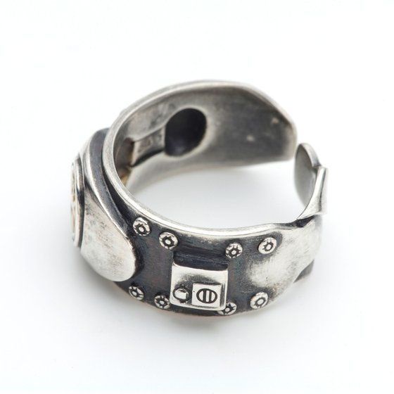 Nhẫn Thiết Kế Hình Kamen Rider 1 Phong Cách Retro Cá Tính