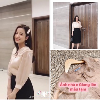 Áo voan tơ tằm