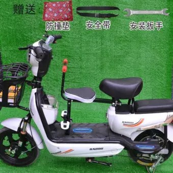 Ghế Trẻ Em Phía Trước Xe Đạp Điện Pin Xe Em Bé Trẻ Em An Toàn Hỗ Trợ Đầy Đủ Ghế Trước Cho Bé-168-OXUI1