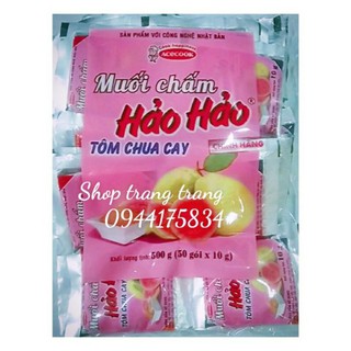 (1bịch 50gói) muối chấm hảo hảo chính hãng acecook mới ra mắt thị trường
