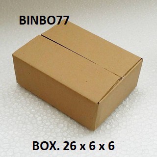 26x6x6 Bộ 20 Thùng Carton( 900Đ/thùng)