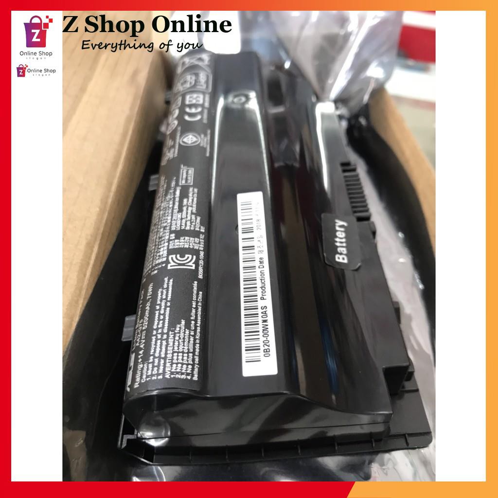 💖 Pin Zin (Battery) Asus G75 G75V G75VW G75VM A42-G75 Original