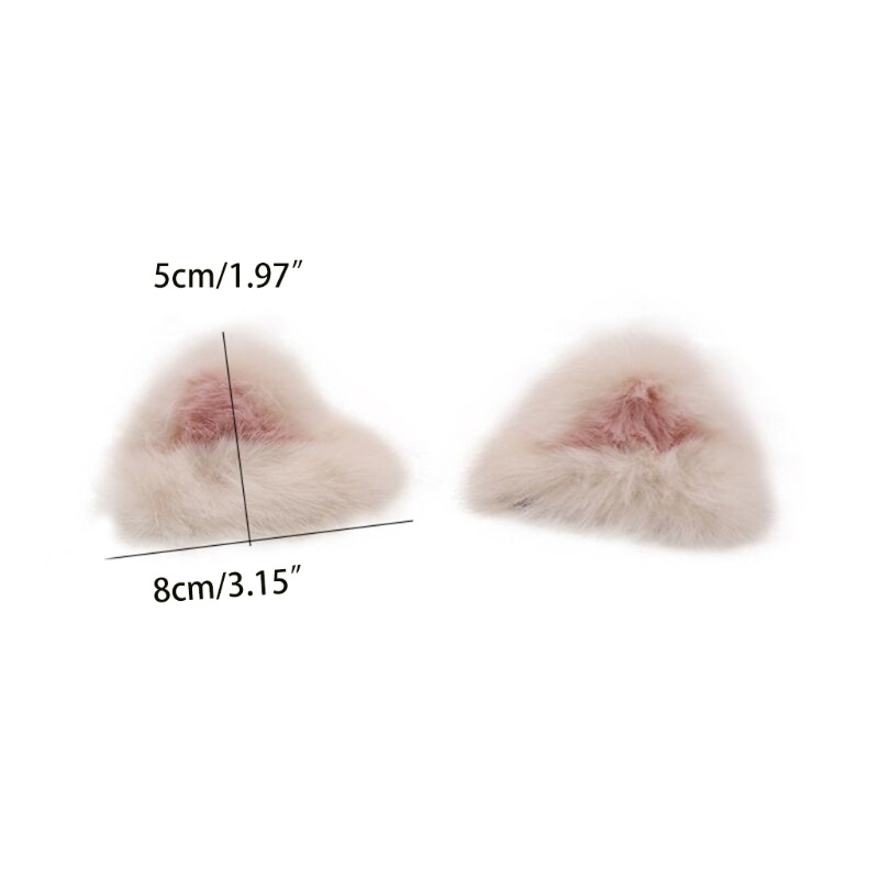 Kẹp Tóc Hình Tai Thú Hoạt Hình Dễ Thương Cho Bé Gái