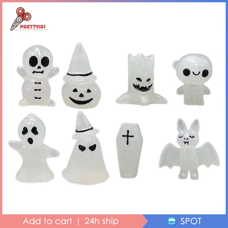 Set 1 / 8 Quả Bóng Dạ Quang Trang Trí Halloween