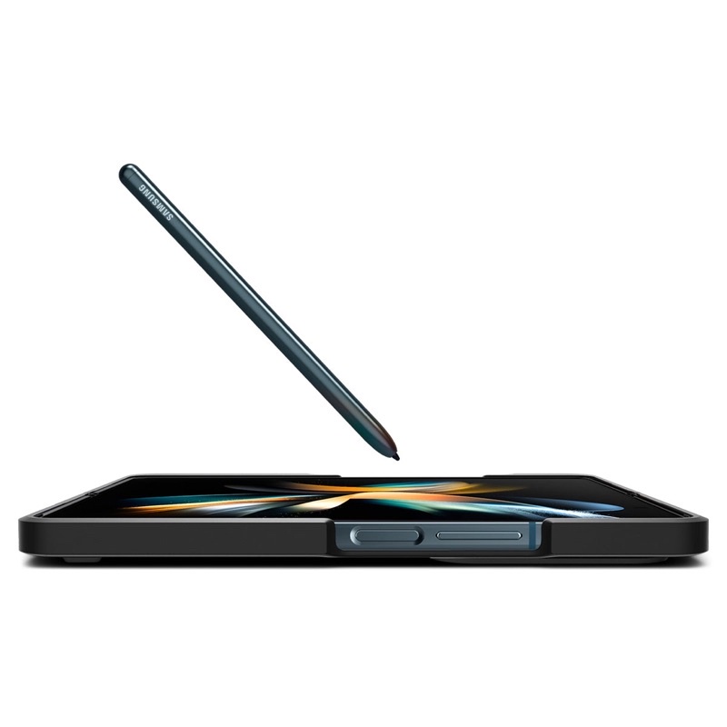 Chính hãng-KHÔNG KÈM BÚT-Ốp lưng Spigen Thin Fit P có ngăn đựng bút S Pen cho Galaxy Z Fold4/ Z Fold 4 5G