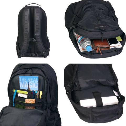 Balo Columbia Wander West 30 Black Glen Check