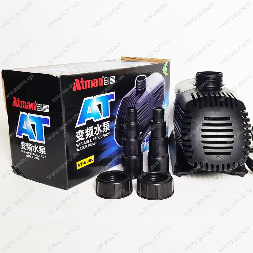 Máy Bơm Atman AT-6000 - Máy Bơm Tiết Kiệm Điện Cho Hồ Cá