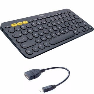 Bàn phím bluetooth Logitech K380 và Tặng Cáp OTG