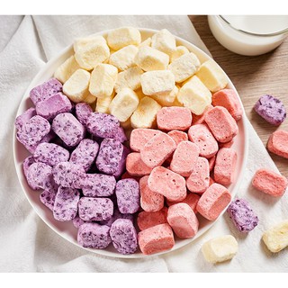 [Sẵn - Date mới - Ảnh thật] Sữa chua khô mix 3 vị loại 1 siêu rẻ