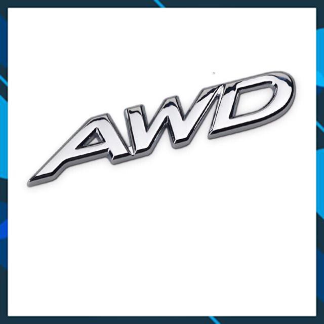 ⚡️𝐅𝐑𝐄𝐄 𝐒𝐇𝐈𝐏 𝟓𝟎𝐊⚡️ Logo kim loại AWD 2 kiểu cho xe mazda