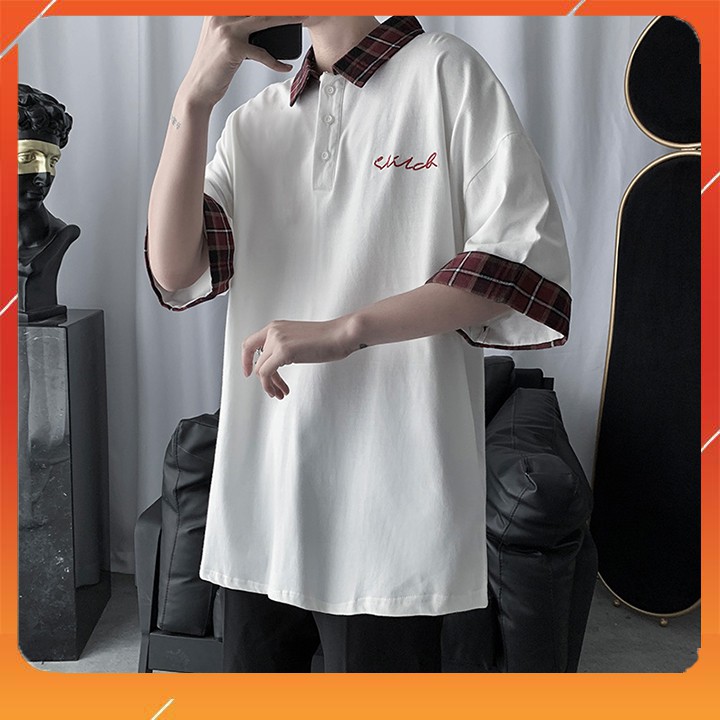 Áo thun nam POLO viền Caro thiết kế vải cotton cao cấp ngắn tay cực sang trọng và lịch sự