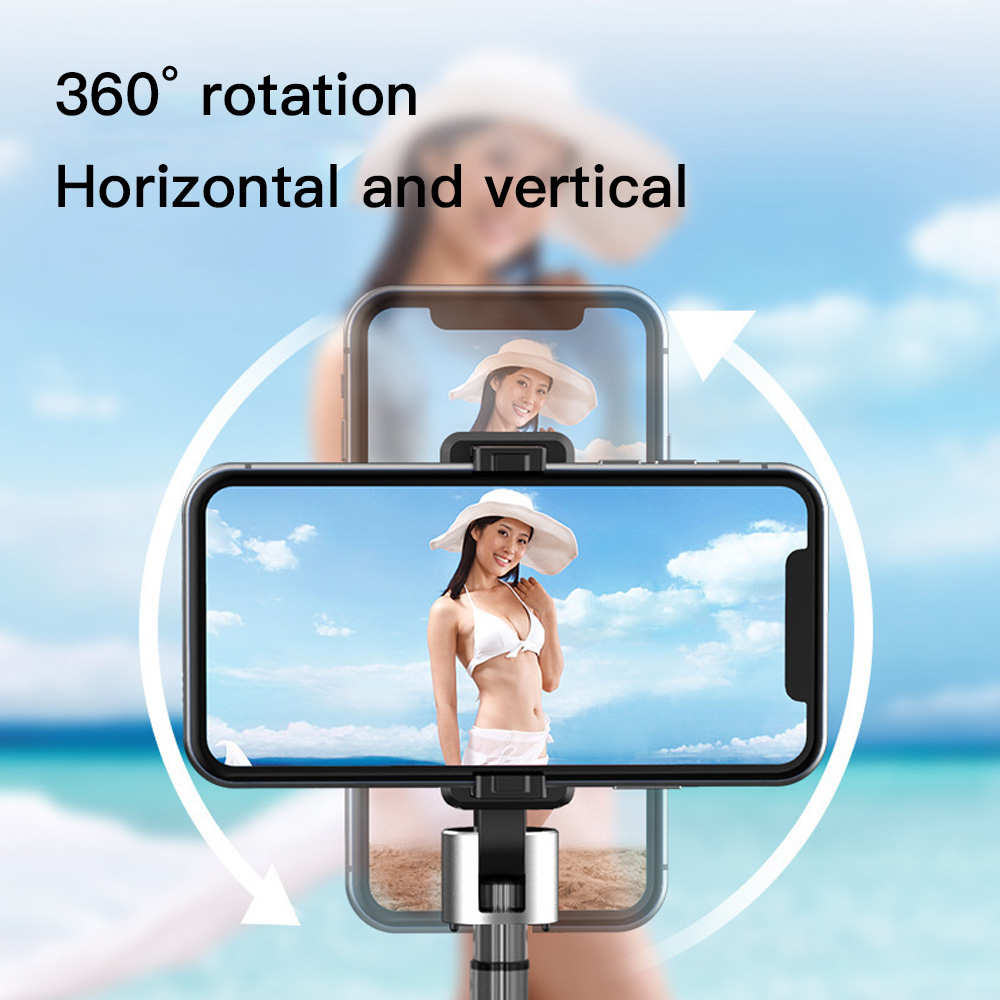 Selfie Stick Tripod Portable 360 Degree Rotation With Bluetooth Remote Monopod For iPhone Android | BigBuy360 - bigbuy360.vn