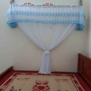Màn Xếp Cao Cấp ( Chỉ Có Màn Chưa Bao Gồm Khung)