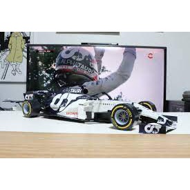Mô hình giấy 3D xe đua F1 Honda AT01 đội AlphaTauri tỉ lệ 1/18