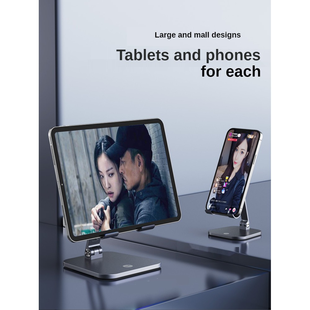 Giá Đỡ Điện Thoại Máy Tính Bảng iPad iPhone Tablet Hợp Kim Nhôm Nguyên Khối 100% Chính Hãng Xund