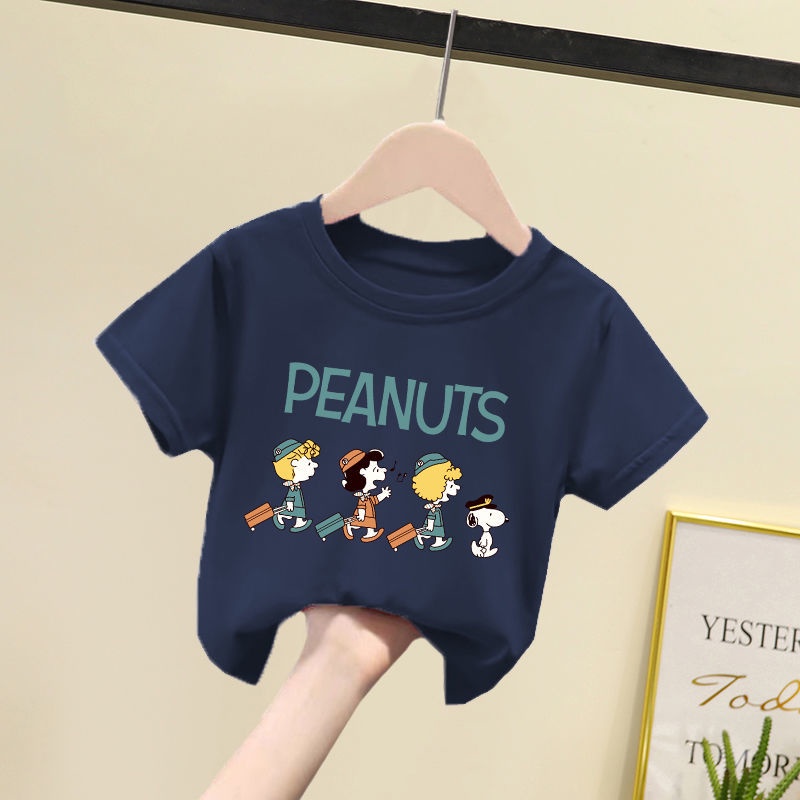 Áo Thun 100% Cotton Nguyên Chất Tay Ngắn Phong Cách Mới 2022 Cho Bé Gái