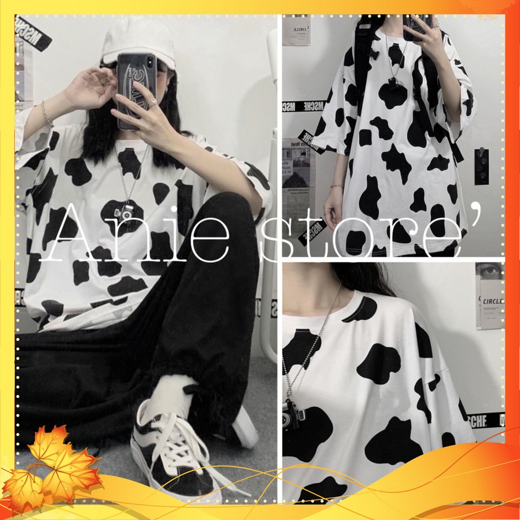 Áo Thun Unisex 🌸Áo Phông Bò Sữa 🌸Dáng Rộng-Tay Lỡ-Chất Liệu phông Mềm Mại cực kỳ dễ thương Mã TT01 | BigBuy360 - bigbuy360.vn