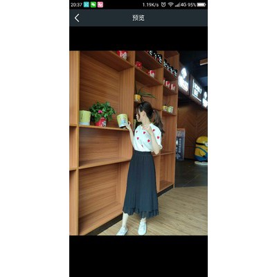 (CÓ SẴN) Chân váy xếp ly dáng dài phong cách Ulzzang [Ảnh thật cuối] | BigBuy360 - bigbuy360.vn