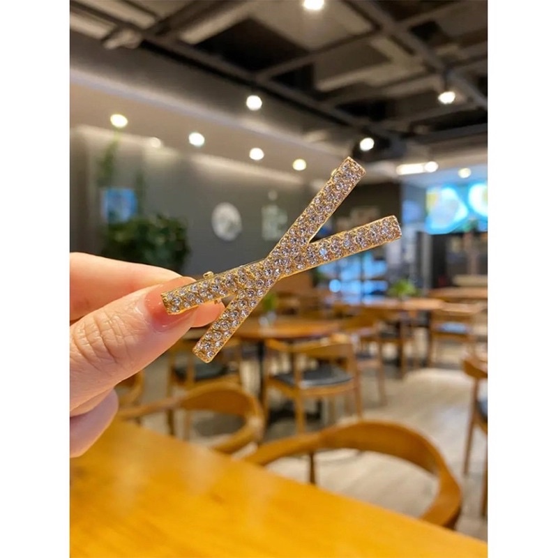 Set 5 kẹp tóc đính đá hoa nơ nhiều kiểu xinh phong cách hàn quốc