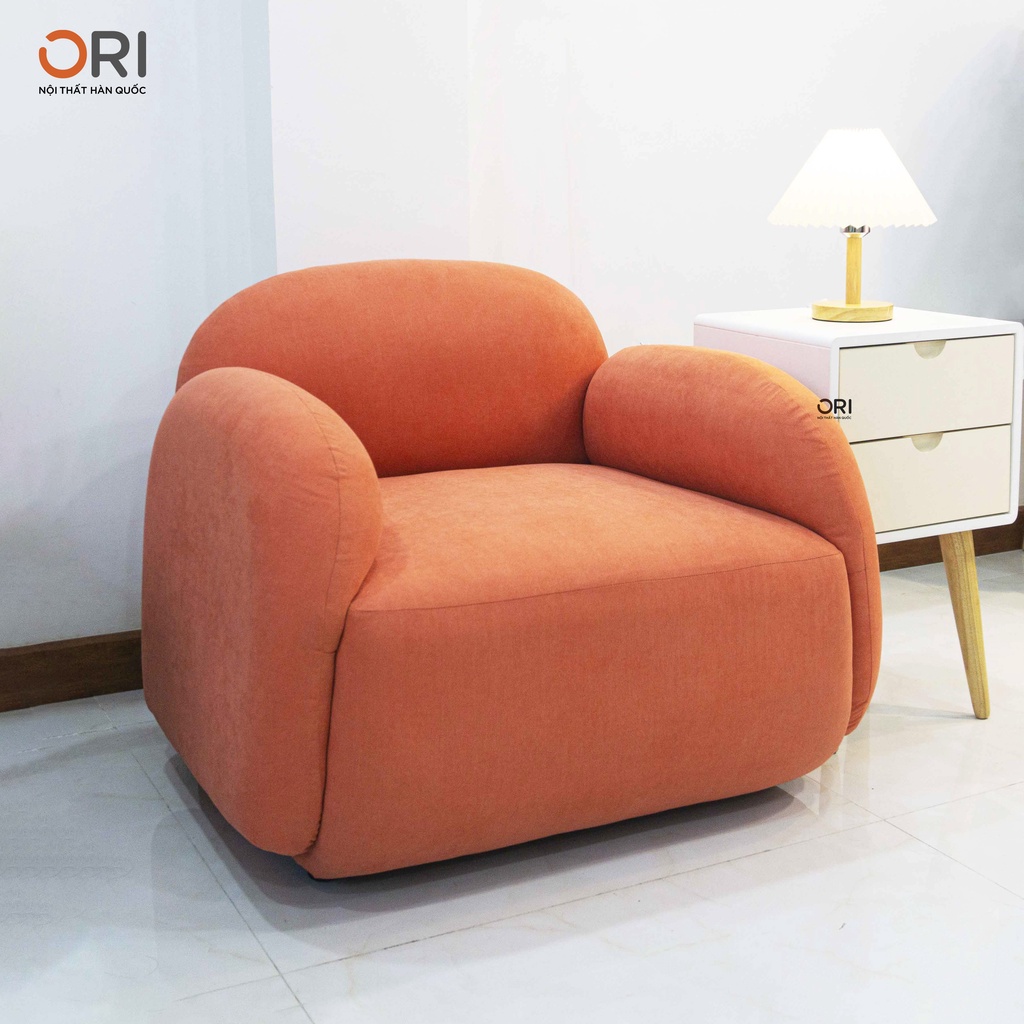 Sofa mini BUNNY thư giản Hàn Quốc cao cấp - Hàng độc quyền ORI NỘI THẤT HÀN QUỐC