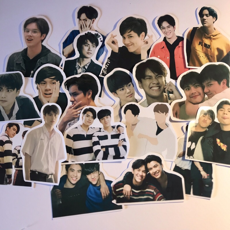 20 sticker,KinnProsche, VegasPete OhmNanon, BrighWin ,OffGun, MewGulf,BKPP
