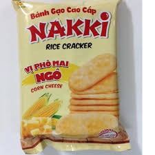 Bánh gạo nakki vị phô mai ngô