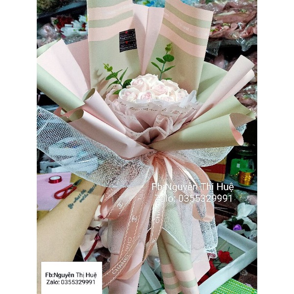 Bó 20,25,30 bông hoa sáp tại Hà Nội