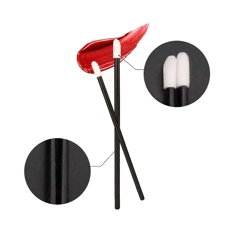 [Hàng mới về] Set 50 cây cọ thoa son môi dùng một lần tiện lợi