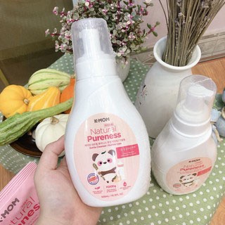 Nước rửa bình sữa và hoa quả hữu cơ KMom chai 500ml / túi 500ml Hàn Quốc