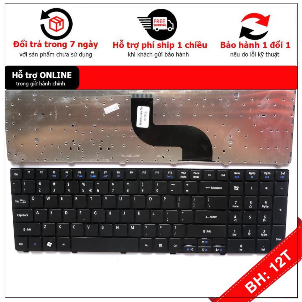 BH 12TH Bàn Phím Cho Acer Aspire 5810 5810T 5560 5560G 5552G 7745G 5740 5738 Bảo Hành Toàn Quốc 12 Tháng | WebRaoVat - webraovat.net.vn