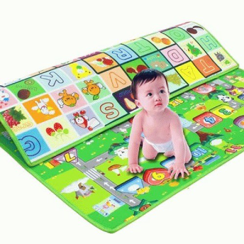 [XẢ KHO+FREE SHIP] Thảm chơi 2 mặt cỡ lớn cho bé Maboshi 1m8 x 2m