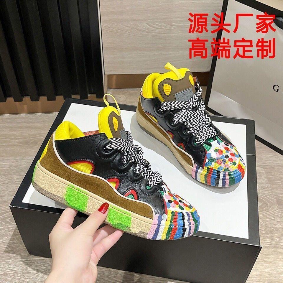 Giày Thể Thao Họa Tiết graffiti Phối Màu Sắc Bắt Mắt Thời Trang Mùa Xuân Cho Nữ s 2022