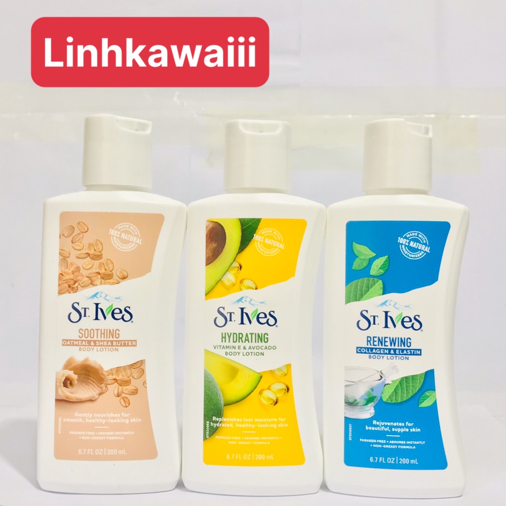 Sữa dưỡng thể ST.Ives Body Lotion 200ML