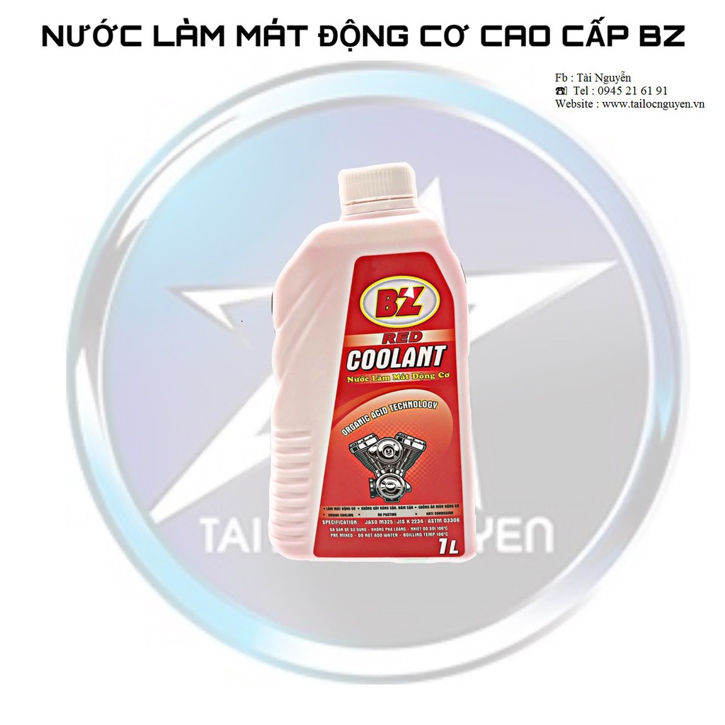 NƯỚC LÀM MÁT ĐỘNG CƠ CAO CẤP BZ