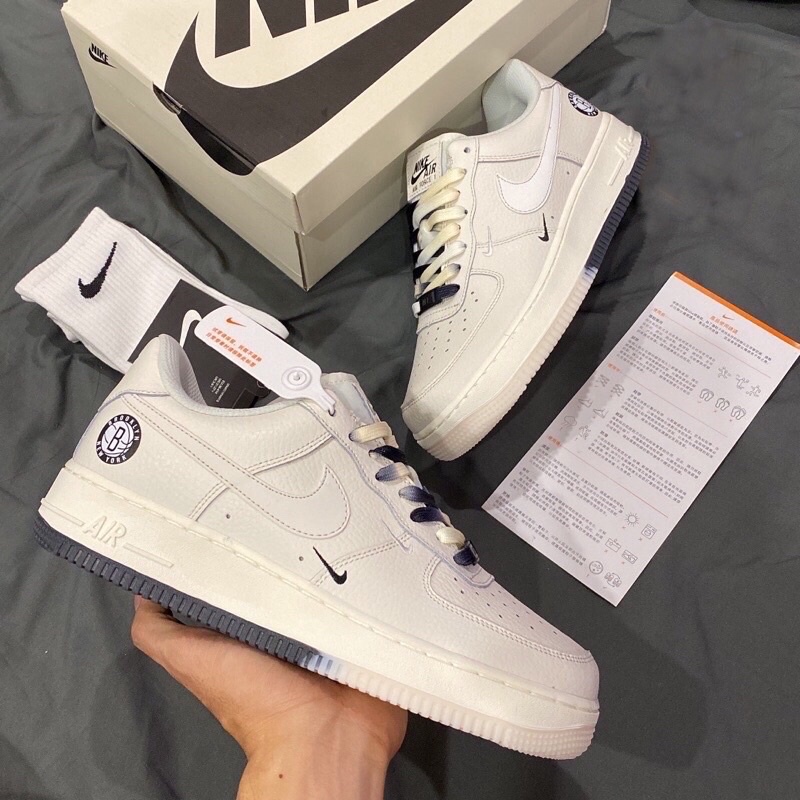 GIÀY AF1 BROOKLYN CREAM LAI AU [ FULL BOX + FREE SHIP ]