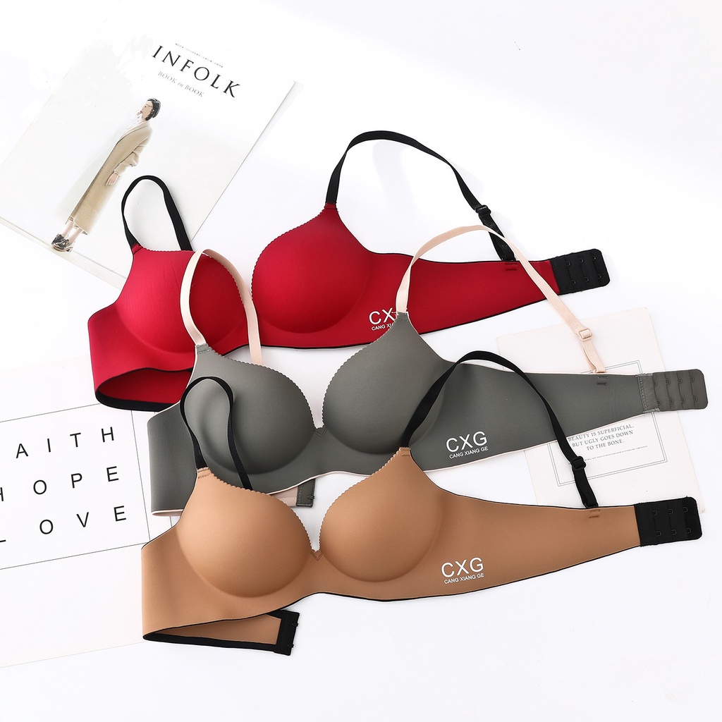 Áo nâng ngực đệm dày cup ngực tròn NuciFera_AL88 phom ôm gom ngực tạo khe