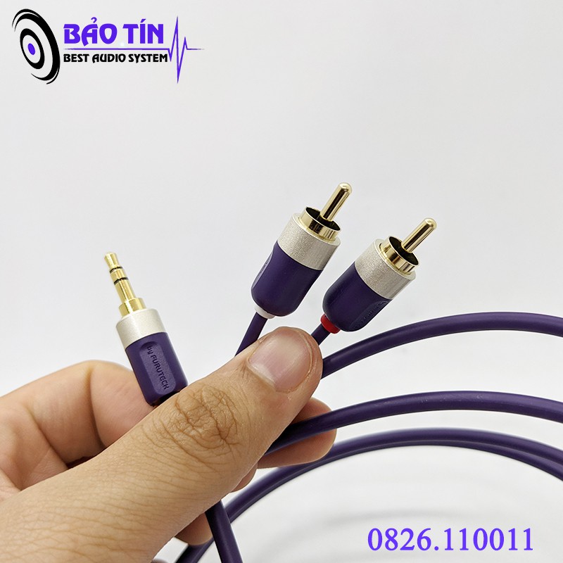 Dây Tín Hiệu Âm Thanh 3,5 Ra 2 Đầu AV Furutech Japan Chất Lượng Cao