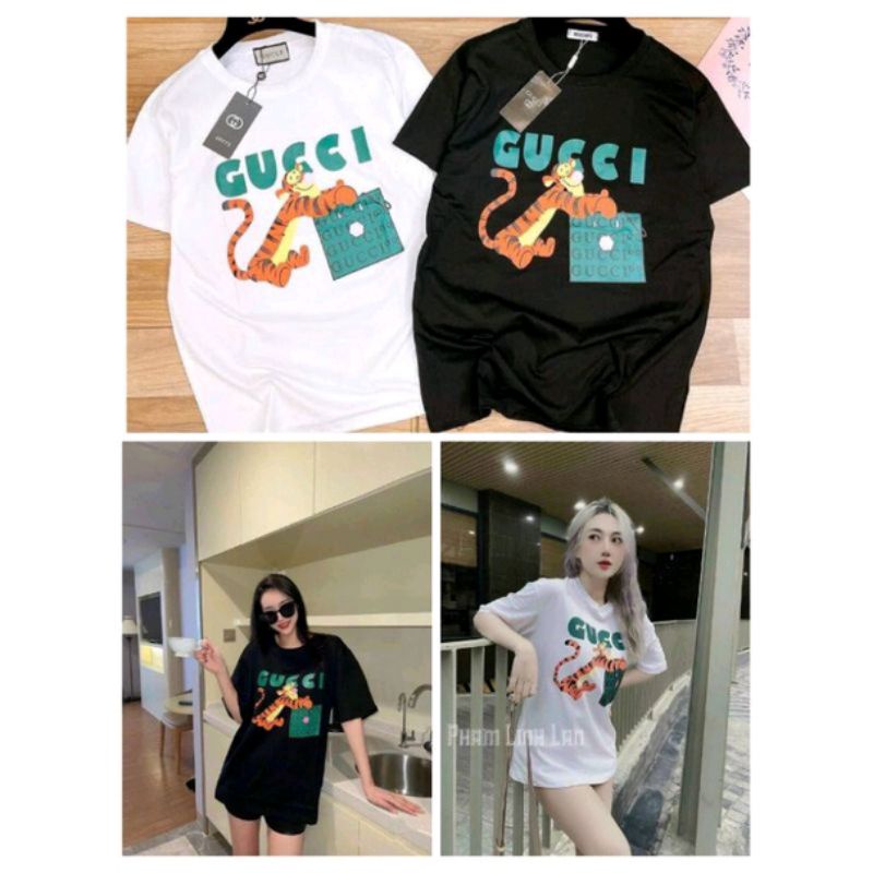 Áo phông túi zip, áo thun rộng giấu quần, cotton dày dặn mát mịn