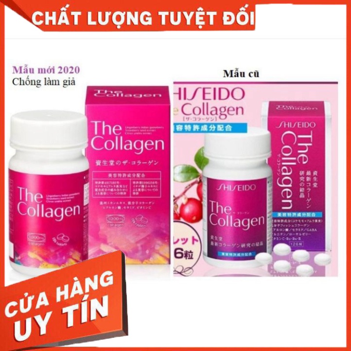 Viên uống The Colagen Shiseido Nhật Bản hộp 126 viên