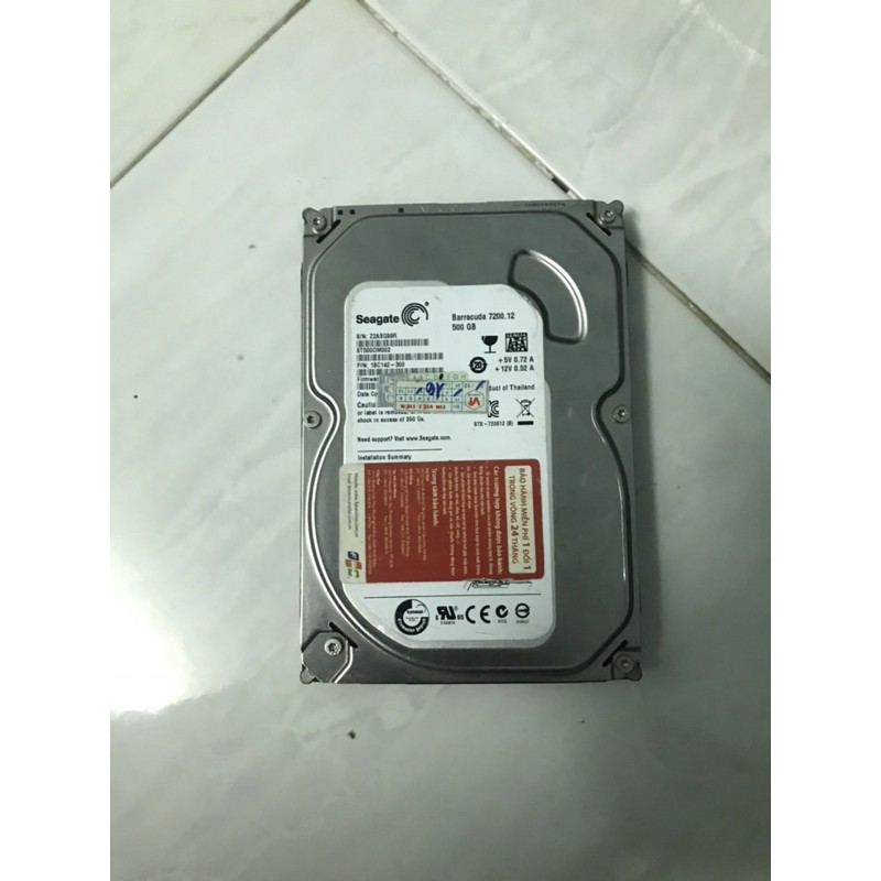 Ổ Cứng (HDD) 160G/250G/320G/500G/1TB sata cũ | BigBuy360 - bigbuy360.vn