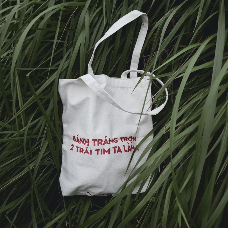 Túi tote ZOWEAR cao cấp Funchline Bánh Tráng Trộn