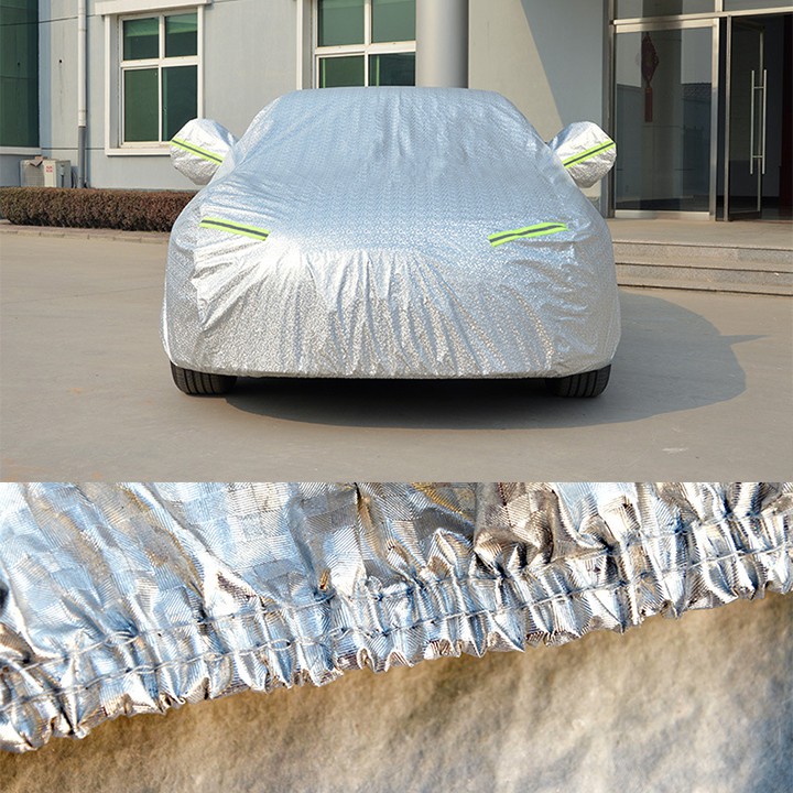 Bạt che phủ xe ô tô 5 chỗ HYUNDAI GRAND i10 HATBACK - bạt trùm xe ô tô 3 lớp chống nóng không thấm nước
