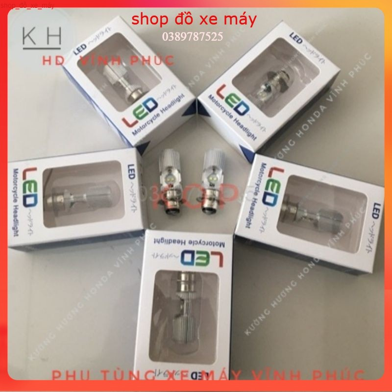 (SELE siêu rẻ) Bóng đèn pha Led siêu sáng gắn xe dream, wave, jupiter và nhiều dòng xe Honda , Phụ tùng xe máy