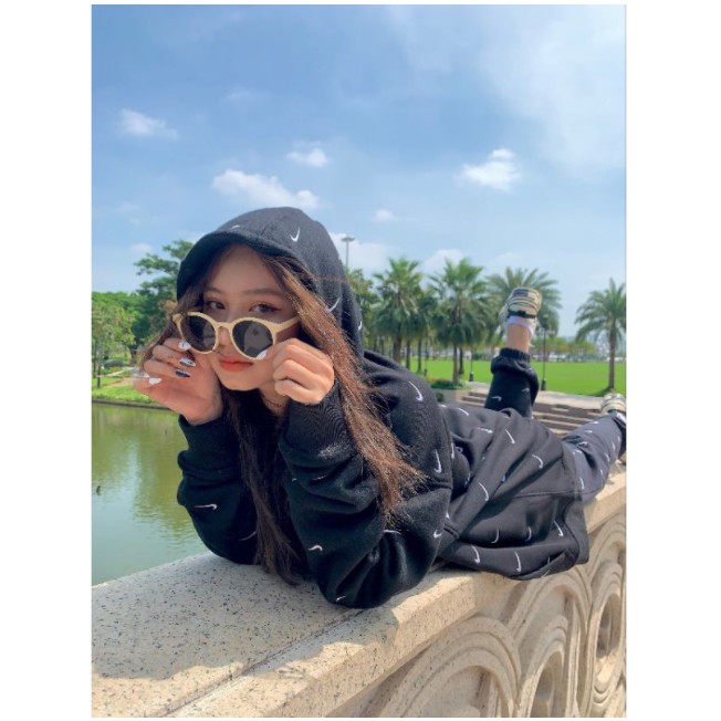 Áo Hoodie Swoosh Full Logo Thêu - Hot Trend 2021 | BigBuy360 - bigbuy360.vn