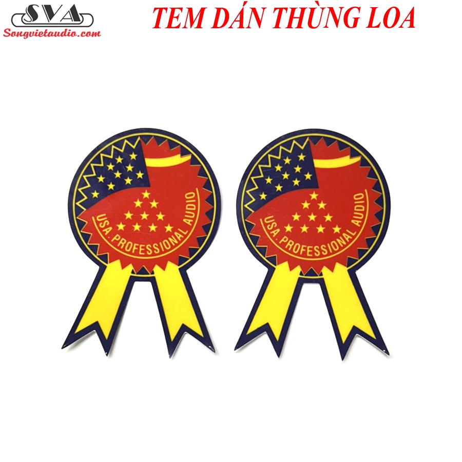 TEM DÁN THÙNG LOA - CẶP