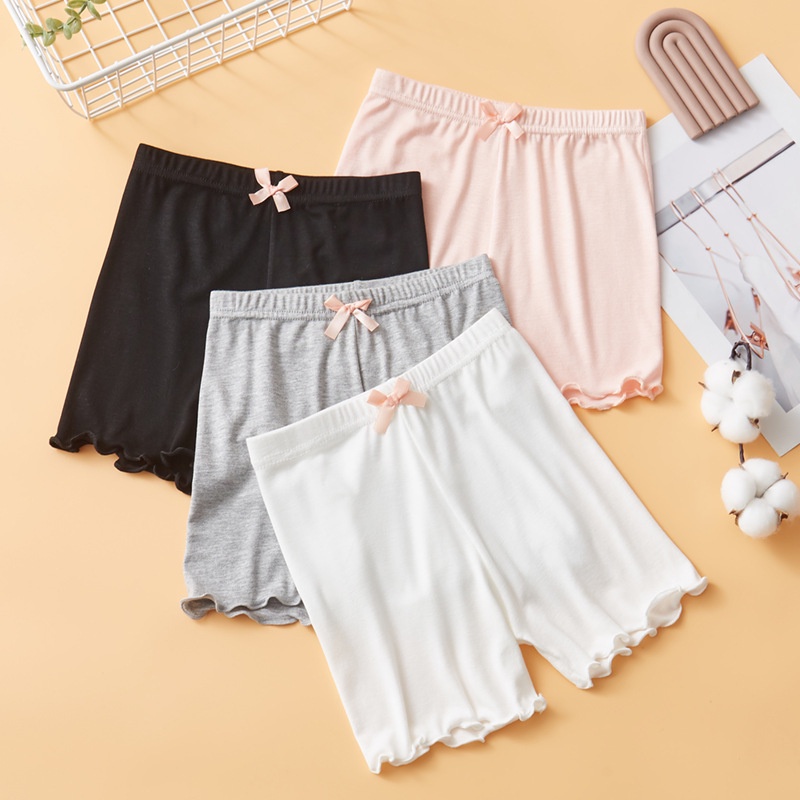 Quần Short Legging Mềm dễ thương quần lót Cho Bé 3-10 Tuổi