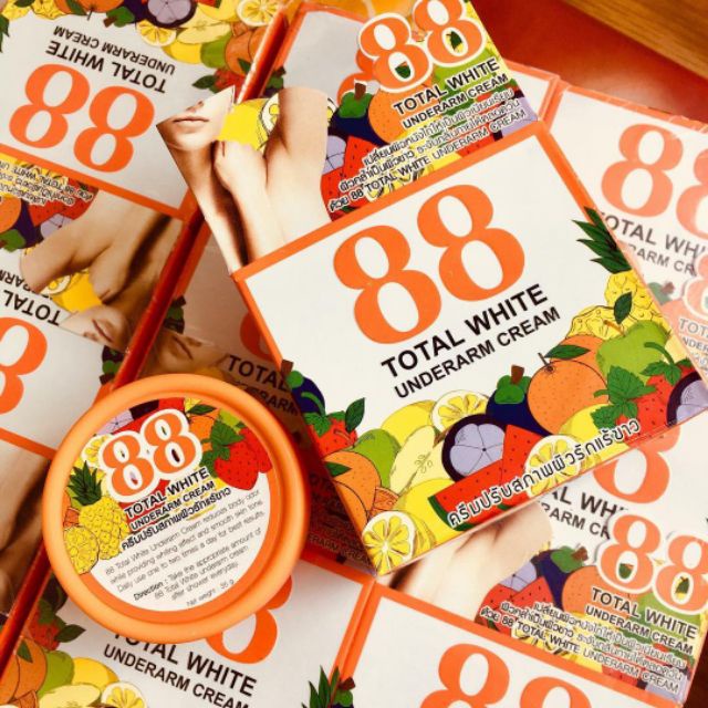 Kem giảm thâm nách, giảm thâm bikini total white 88 thái lan 35g